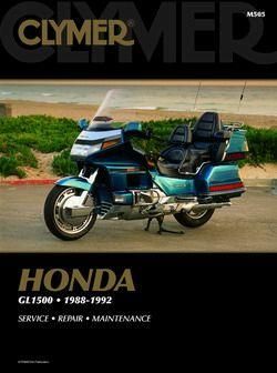 MANUAL Honda GL1500 Gold Wing, CLYMER M505 REPAIR Maintenance
