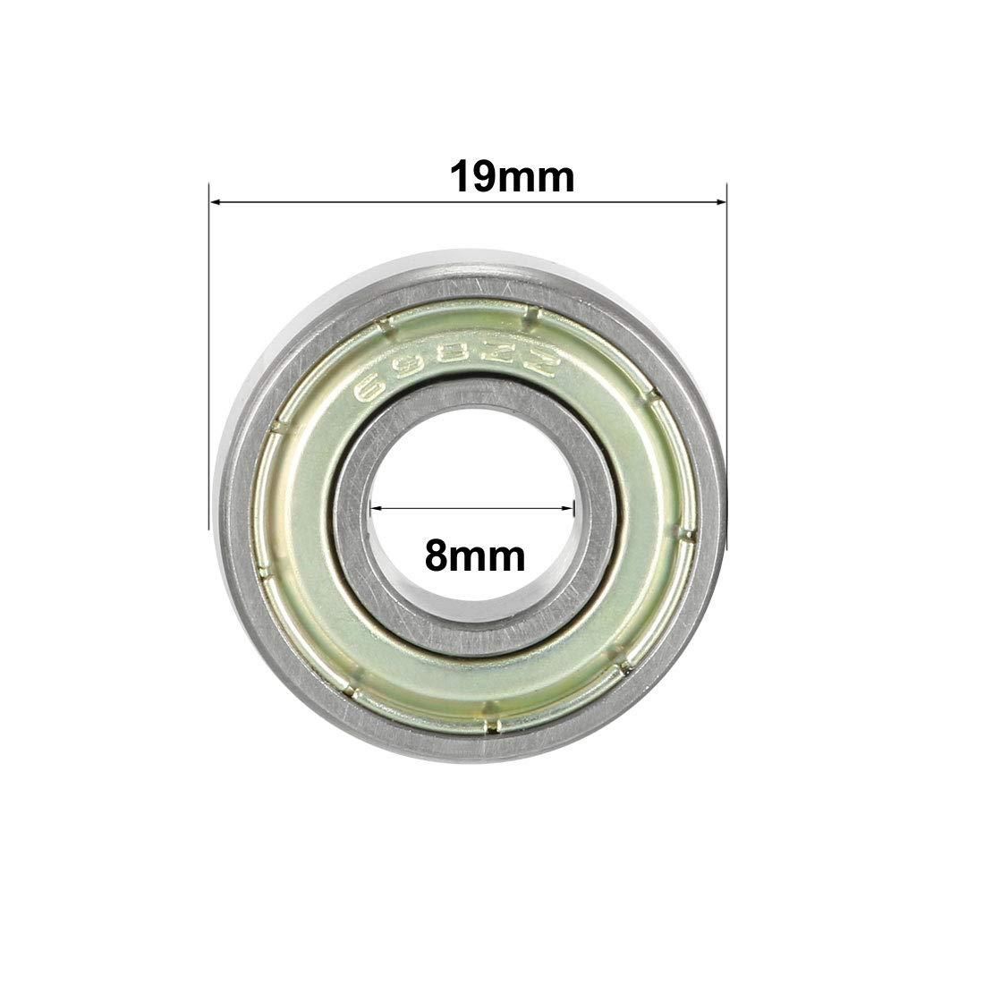 BEARING 698 ZZ 8x19x6 STEEL SEALED, 56-500 - Image 3