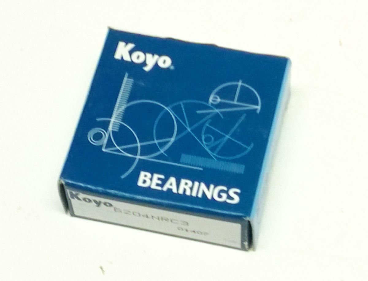 BEARING 6204 NR OPEN KOYO, SIZE 20x47x14, GROVED & CLIP, PROX 23.6204NR - Image 4