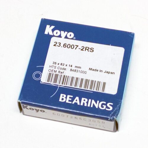 BEARING 6007 C3 2RS KOYO, 35x62x14, PROX 23.6007-2RS, BEA097
