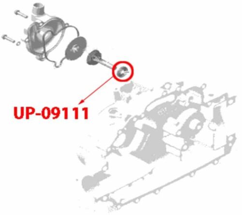 OIL SEAL 10x25x5 SC, BRONCO UP-09111, 420-6503-15