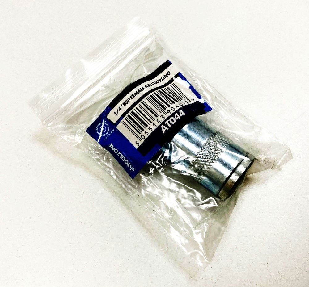 AIR COUPLING QUICK RELEASE 1/4" BSP FEMALE THREAD - TOOLZONE KDPAT044 - Image 2