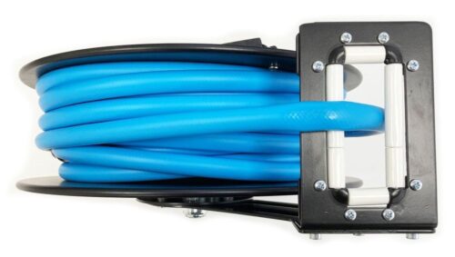 RETRACTABLE AIR HOSE 50ft 1/2″ WORKING PRESSURE 300psi AUTO REWIND – TOOLZONE KDPAT104