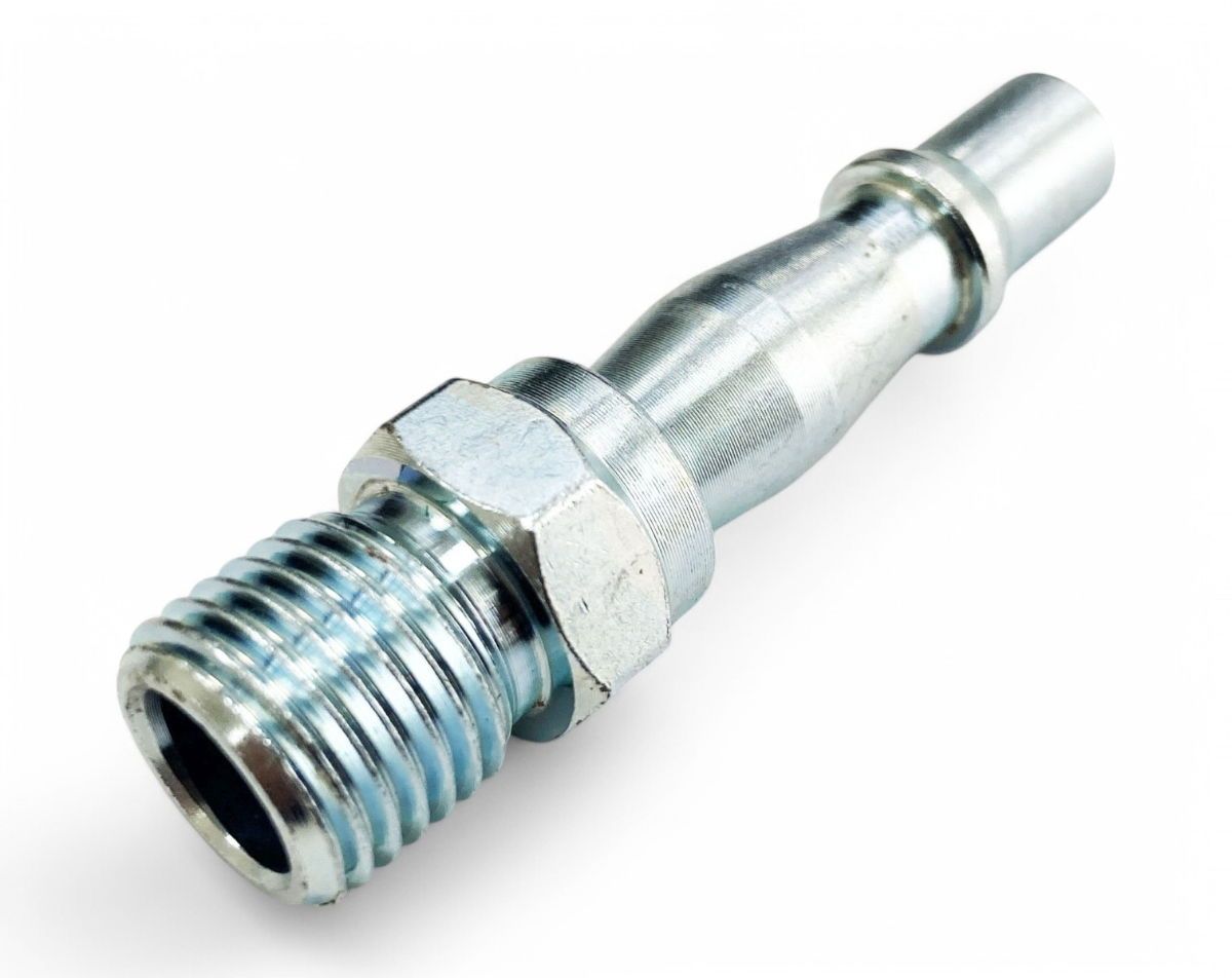 AIR FITTING 1/4" BSP MALE NICKEL PLATED CARBON STEEL - TOOLZONE KDPAT041 - Image 4