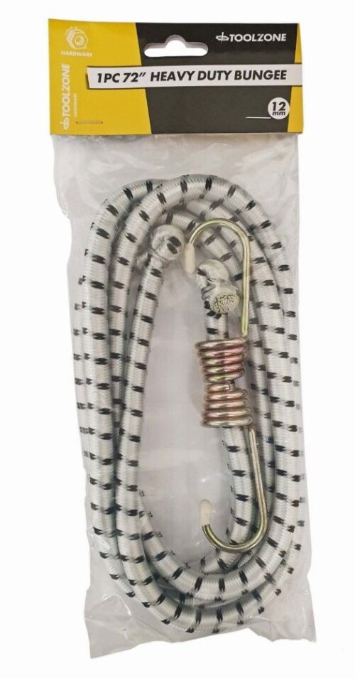 BUNGEE 1PC 72″ 12mm WITH HOOKS – TOOLZONE KDPTD004
