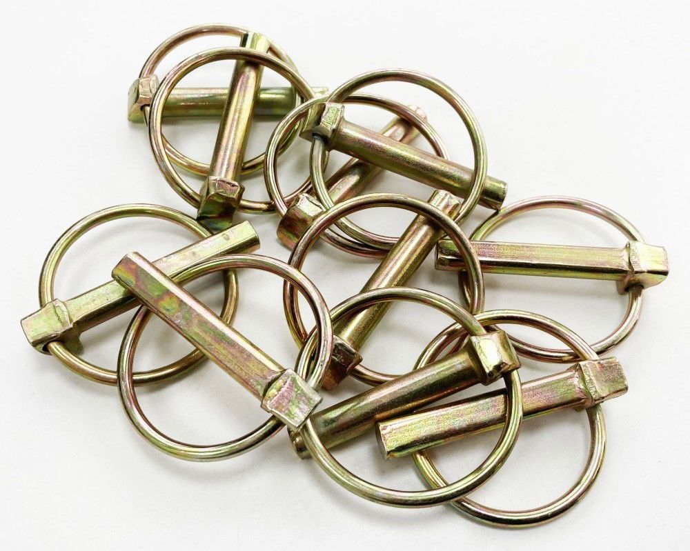 LINKAGE PIN SET 10pc 8mm GALVANISED - TOOLZONE KDPHW164 - Image 3