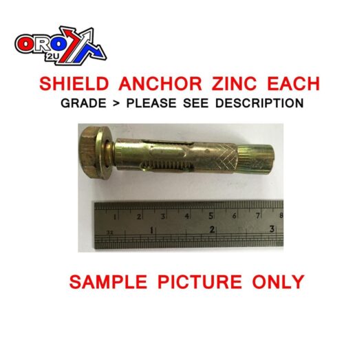 M8 SHIELD ANCHOR ZINC EACH