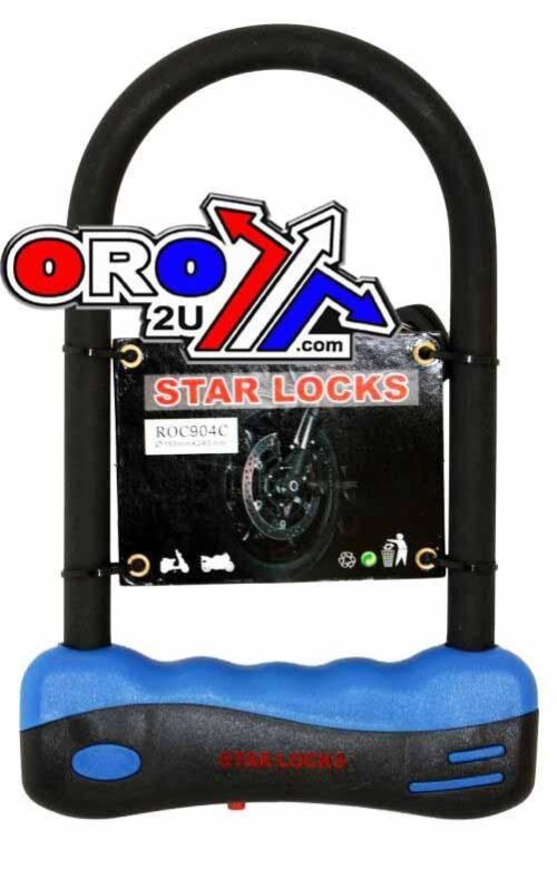 D SHACKLE LOCK 12x165x245mm ROC904C