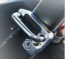 CHROME UNIVERSAL HELMET LOCK, MOTION PRO