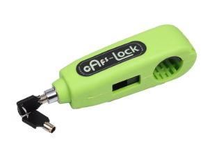 HANDLEBAR GRIP LEVER LOCK â GREEN â ANTI THEFT SAFETY DEVICE - Image 2