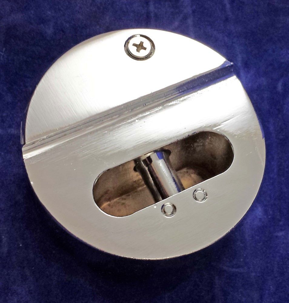 PADLOCK CONCEALED SHACKLE 73mm STEEL CHROME PLATED WITH 2 KEYS - TOOLZONE KDPLK108 - Image 7