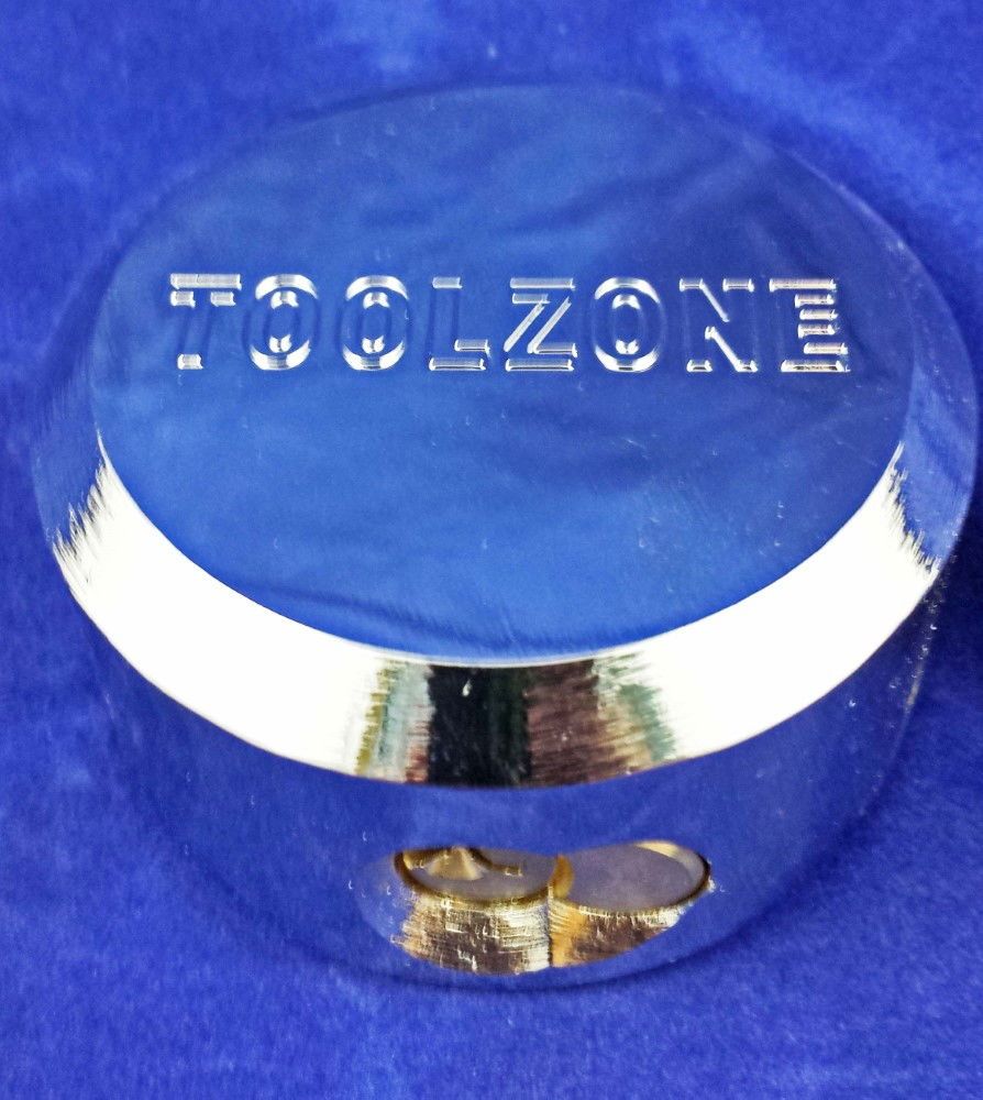 PADLOCK CONCEALED SHACKLE 73mm STEEL CHROME PLATED WITH 2 KEYS - TOOLZONE KDPLK108 - Image 8