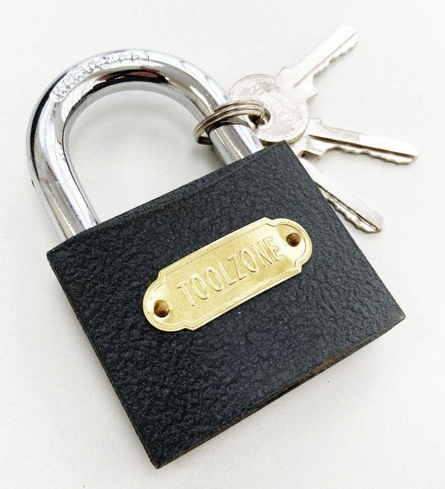 PADLOCK CAST IRON 63mm WITH 3 KEYS - TOOLZONE KDPLK030 - Image 6