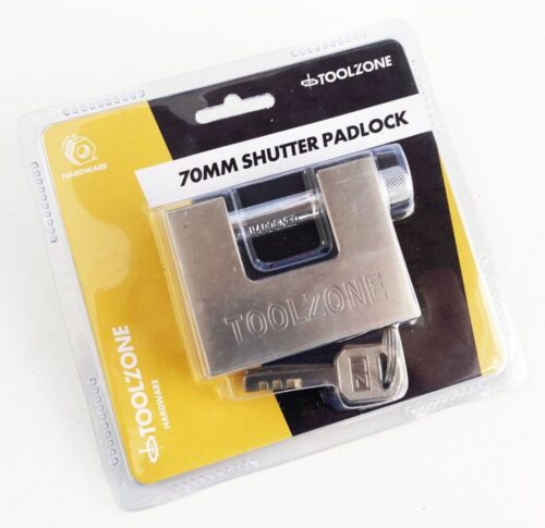 PADLOCK SHUTTER 70mm HEIGHT 55mm WITH 3 KEYS – TOOLZONE KDPLK012