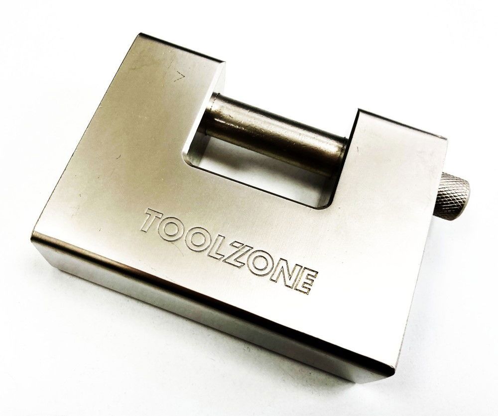 PADLOCK HEAVY DUTY CONTAINER 95mm SHANK 12.85mm WITH 5 KEYS - TOOLZONE KDPLK008 - Image 6
