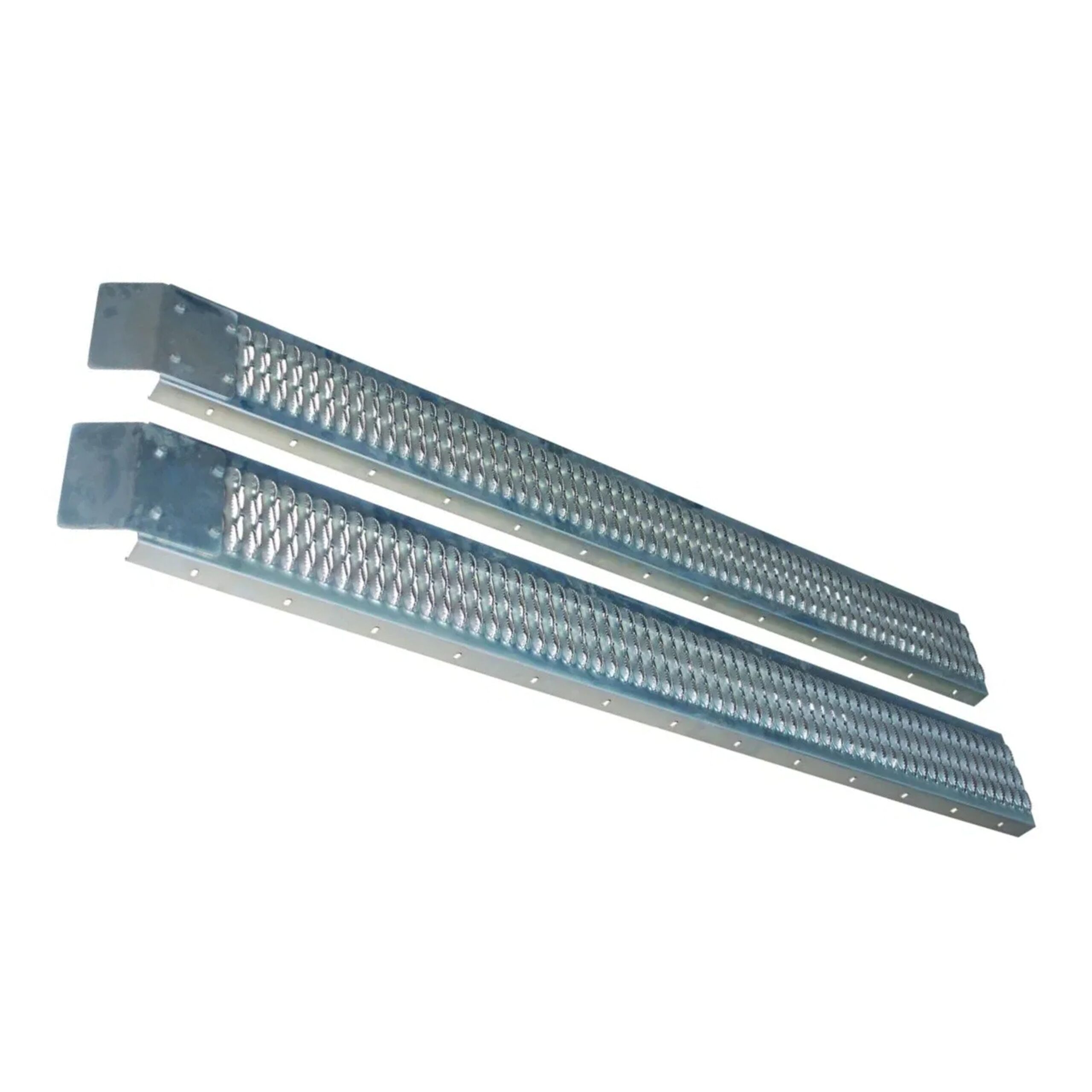 STEEL RAMPS 72" x 9" 450kg CAPACITY GALVANISED - TOOLZONE KDPAU082