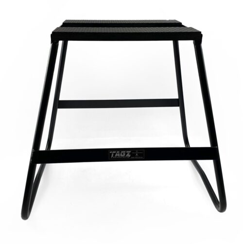 BIKE STAND BLACK SPLIT-TOP, 440mm TALL, LIGHT WEIGHT, MX