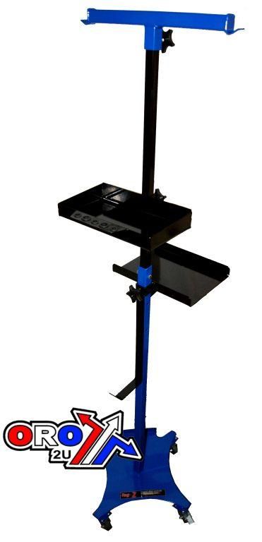 AUXILIARY W/SHOP TROLLEY BLUE, WORKSHOP PC MACHINE DOLLY