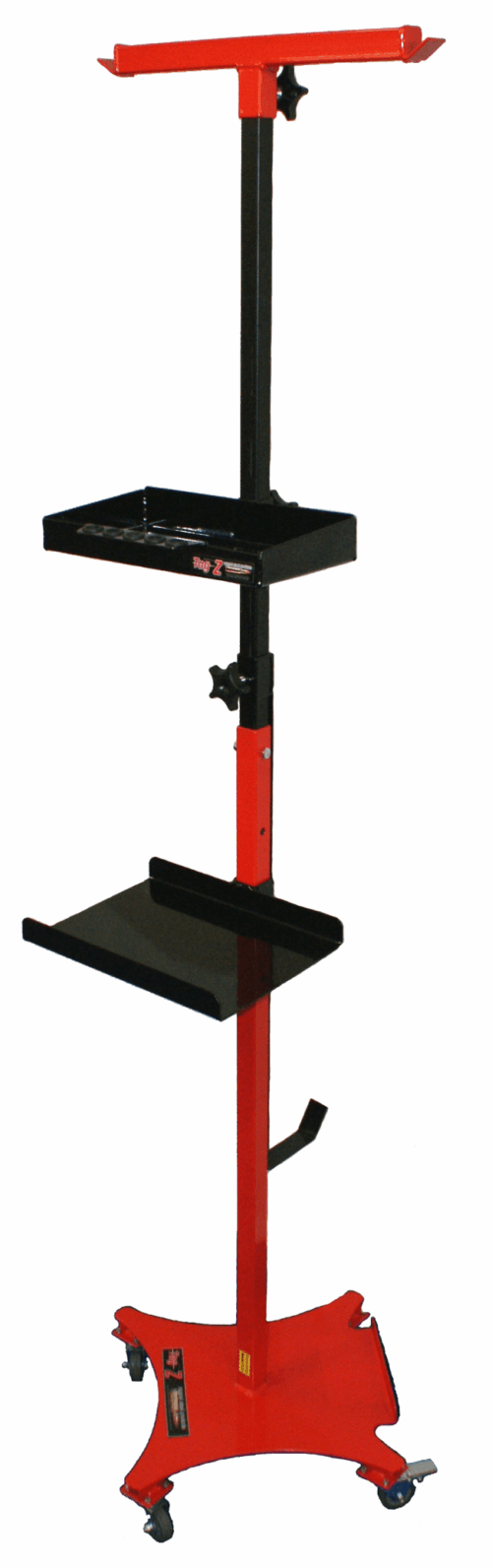 AUXILIARY W/SHOP TROLLEY RED, WORKSHOP PC MACHINE DOLLY