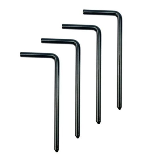 150mm LONG PEG SET/4 BK., (SUIT 33-540 WHEEL CHOCK)