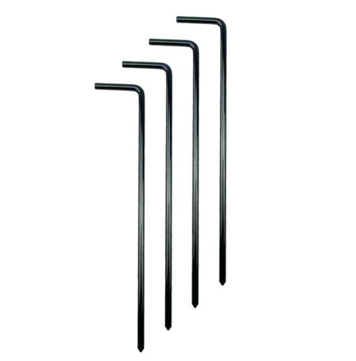 300mm LONG PEG SET/4 BK., (SUIT 33-540 WHEEL CHOCK)