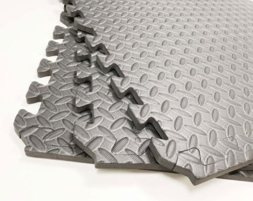 ANTI FATIGUE FOAM FLOORING 6pc 600 x 600mm COVERS 2.23mÂ² – TOOLZONE KDPAU305