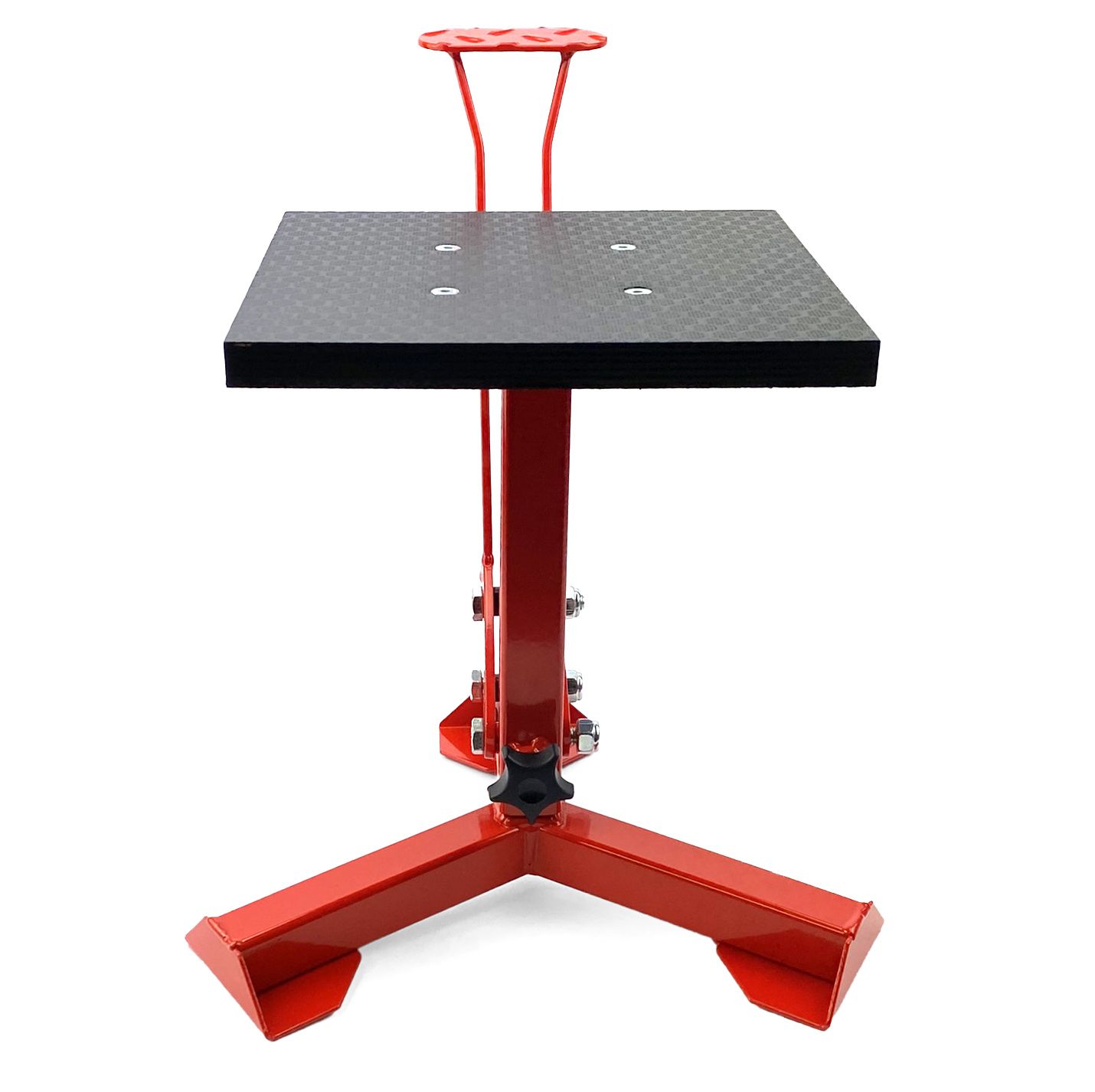 ELITE TRIPOD POP UP STAND, BIG FEET / GLOSS RED / TAG-Z, MX STAND PIT PADDOCK ENDURO - Image 3