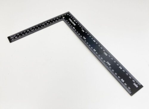RAFTER SQUARE 12″ x 8″ BLACK COATED STEEL – TOOLZONE KDPWW001