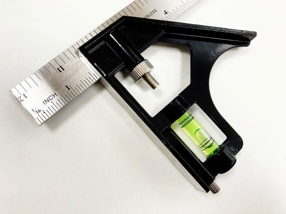 COMBINATION SQUARE 12" METRIC AND IMPERIAL - TOOLZONE KDPWW016 - Image 5