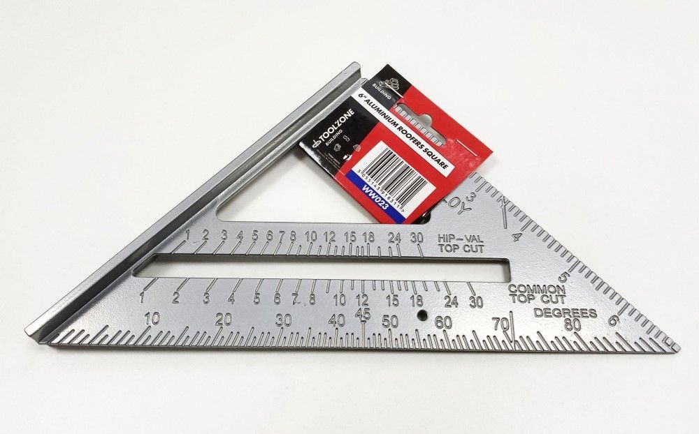 ROOFERS SQUARE ALUMINIUM 6" - TOOLZONE KDPWW023 - Image 6