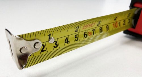 TAPE MEASURE 7.5m x 25mm RUBBER COATED METRIC AND IMPERIAL – TOOLZONE KDPMS124