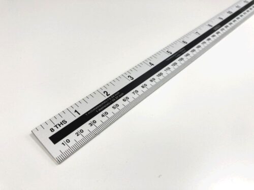 ALUMINIUM RULER 1m METRIC AND IMPERIAL ANODISED – TOOLZONE KDPMS110