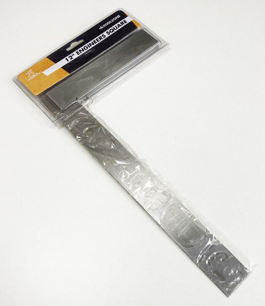 ENGINEERS SQUARE 300mm SOLID STEEL - TOOLZONE KDPMS074 - Image 2