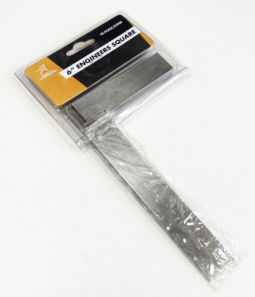 ENGINEERS SQUARE 150mm SOLID STEEL - TOOLZONE KDPMS072