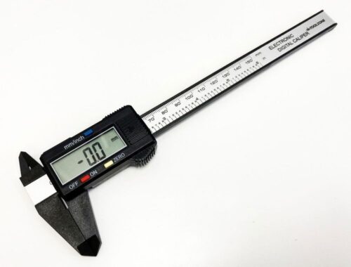DIGITAL VERNIER CARBON FIBRE 0-150mm 0-6″ – TOOLZONE KDPMS052