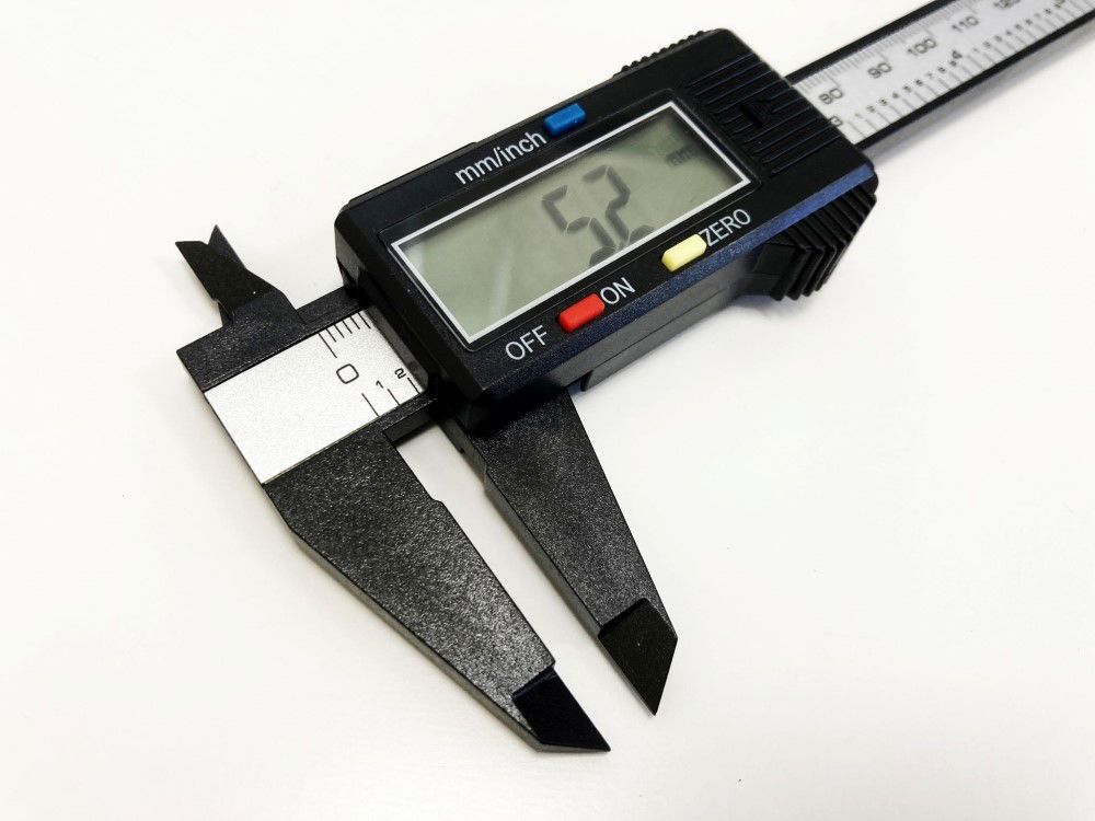 DIGITAL VERNIER CARBON FIBRE 0-150mm 0-6" - TOOLZONE KDPMS052 - Image 5