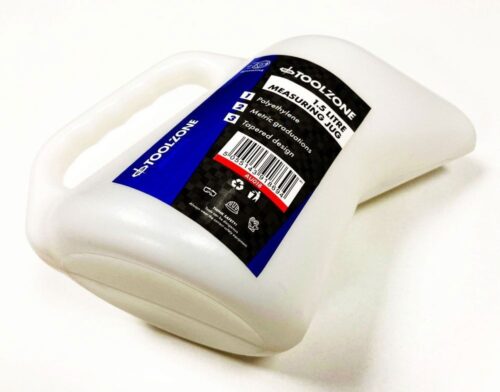 MEASURING JUG 1.5 litre TAPERED POLYETHYLENE WITH FIXED SPOUT – TOOLZONE KDPAU018