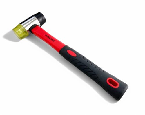 HAMMER RUBBER AND PLASTIC FACE 40mm FIBREGLASS HANDLE 330mm – TOOLZONE KDPHM127