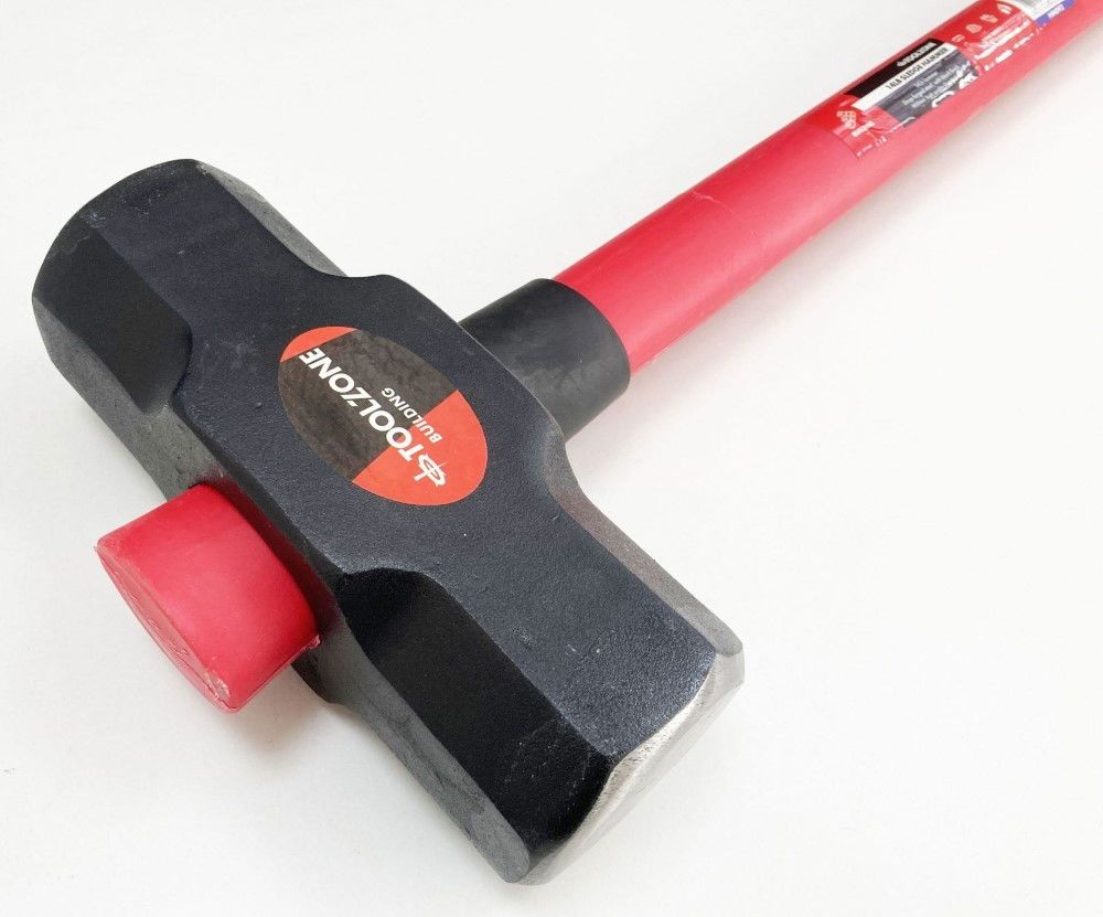 SLEDGE HAMMER 14lb 70% FIBRE HANDLE 910mm - TOOLZONE KDPHM092 - Image 2
