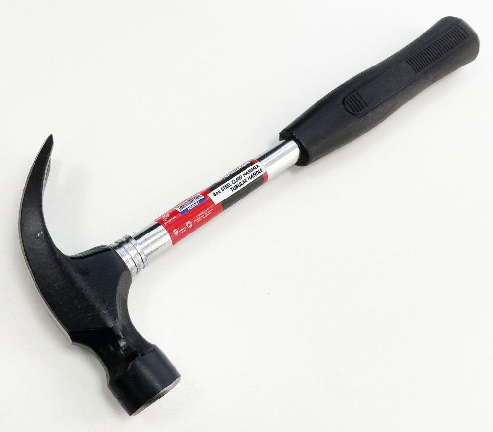 CLAW HAMMER 8oz TUBULAR HANDLE - TOOLZONE KDPHM041 - Image 3