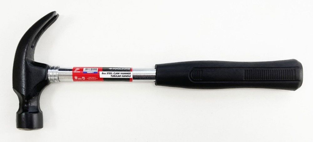 CLAW HAMMER 8oz TUBULAR HANDLE - TOOLZONE KDPHM041 - Image 4
