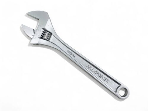 ADJUSTABLE SPANNER 12″ MAX JAW 35mm DROP FORGED SATIN FINISH – TOOLZONE KDPSP053