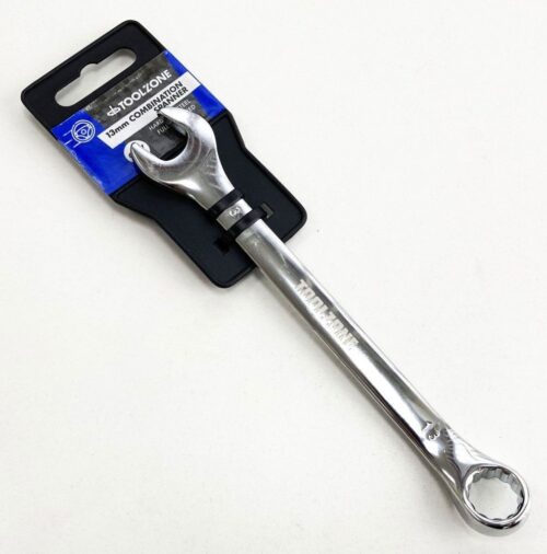 COMBINATION SPANNER 13mm POLISHED CHROME VANADIUM – TOOLZONE KDPSP114