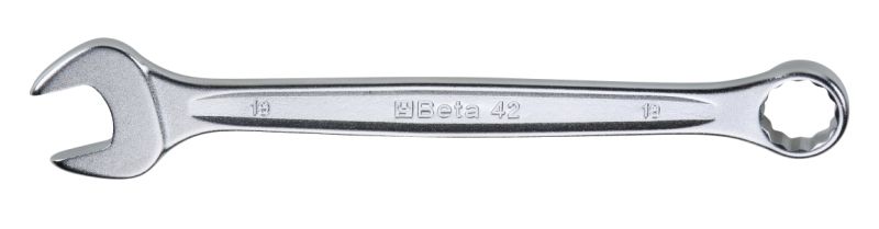 Combination Spanner Wrench Open Offset Ring Ends Chrome-Plated 17mm - Beta Tools 42 17 - Image 2