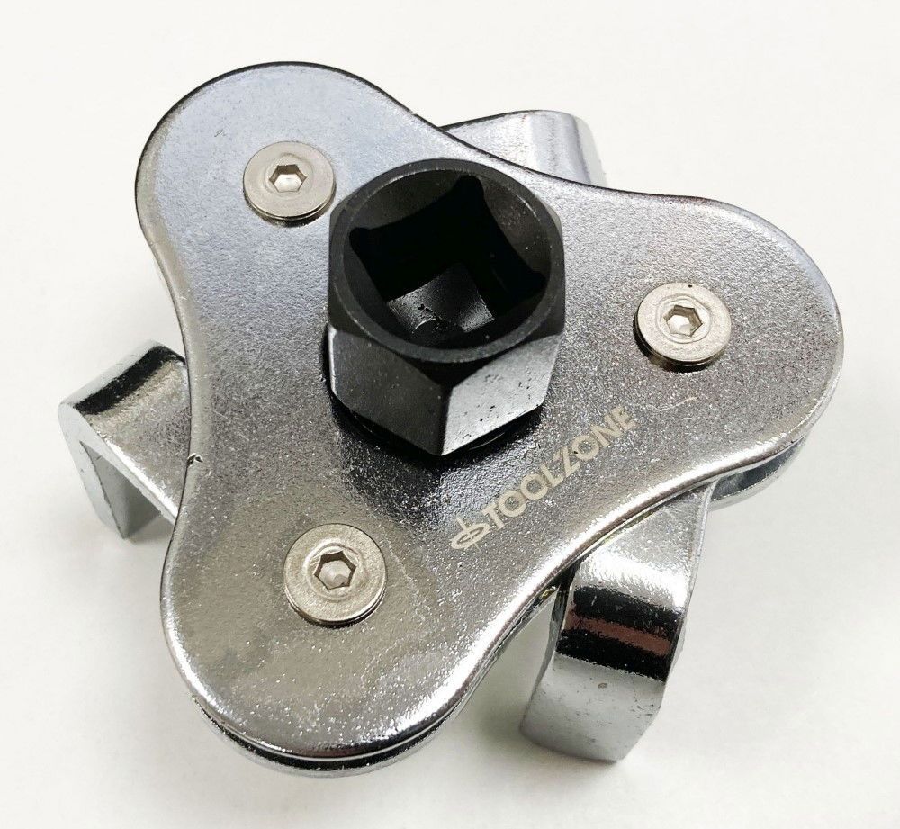 OIL FILTER WRENCH 3 leg dual drive 63-102mm - TOOLZONE KDPAU205 - Image 2
