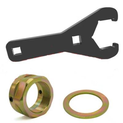 REAR AXLE LOCK NUT & 46mm AXLE NUT WRENCH TOOL KIT SET 2007-2013 YAMAHA YFZ450