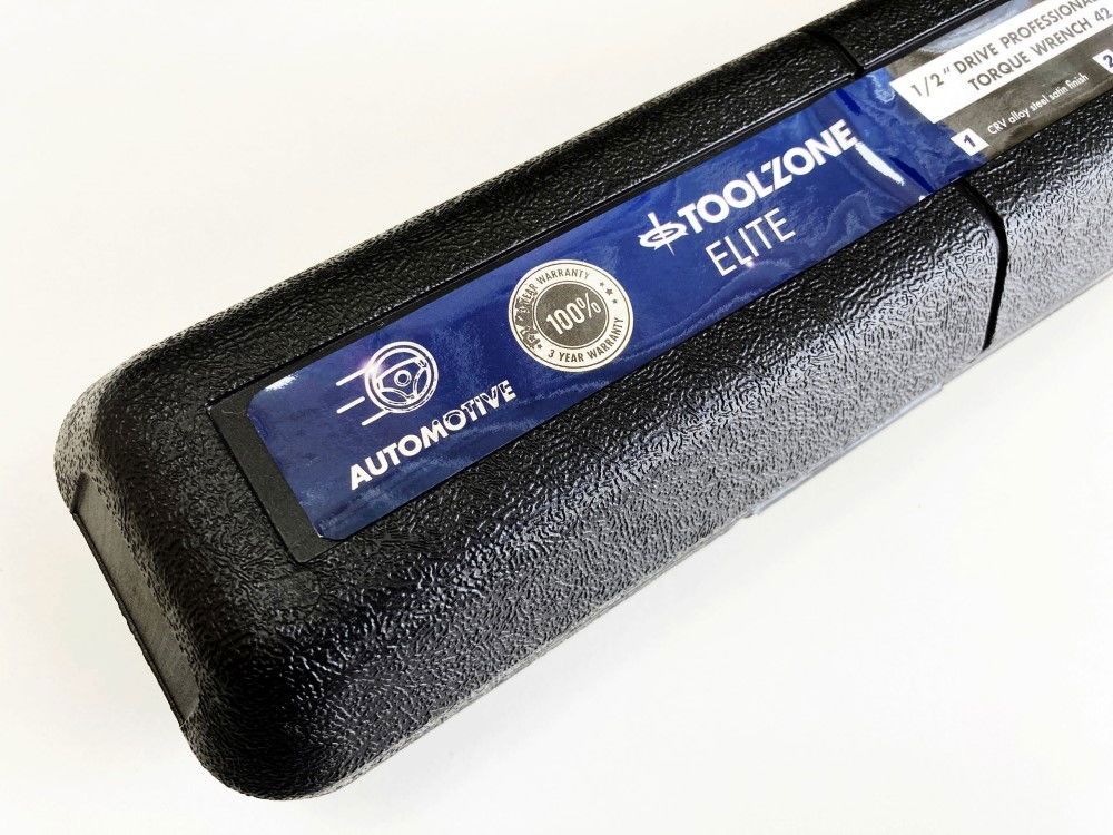 TORQUE WRENCH 1/2" DRIVE 42-210nm CALIBRATION CERTIFICATE LOCKING NUT - TOOLZONE KDPSS021 - Image 3