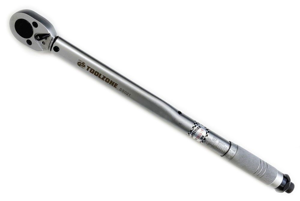 TORQUE WRENCH 1/2" DRIVE 42-210nm CALIBRATION CERTIFICATE LOCKING NUT - TOOLZONE KDPSS021 - Image 10