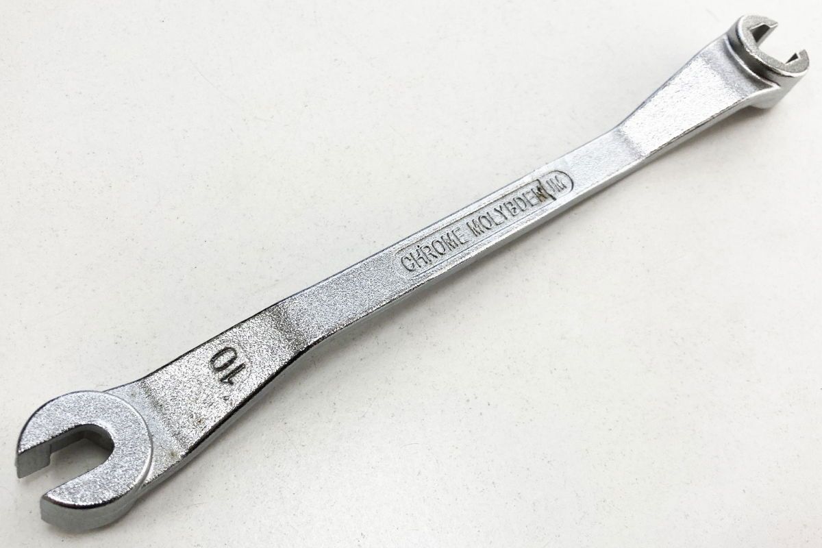 BRAKE LINE SPANNER 10 x 11mm 180mm OFFSET DESIGN - TOOLZONE KDPSP196 - Image 4