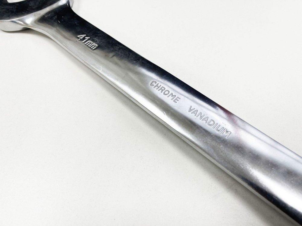 COMBINATION SPANNER 41mm 6150CRV MATT FINISH - TOOLZONE KDPSP186 - Image 3